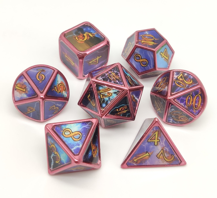 Наборы кости OEM нетоксические оптовые Polyhedral, износоустойчивые Polyhedral 7 умирают
