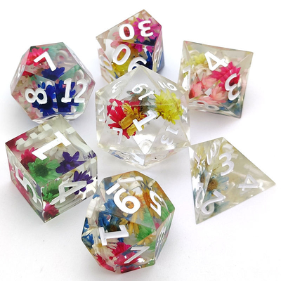 Практически кость края диеза смолы, рука высекла ясную Polyhedral кость