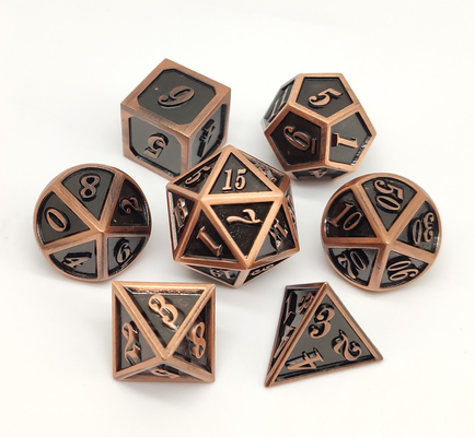 Высекать кости RPG металла игры столешницы прочный Antiwear восхитительный
