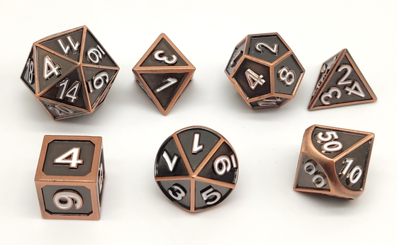 Ручной меля мини легковес кости D6 D8 D10 RPG для собрания