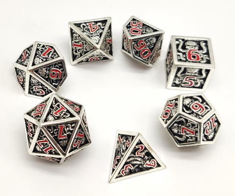 Крепкий портативный крутой Polyhedral набор кости, непахучая кость смолы острого края