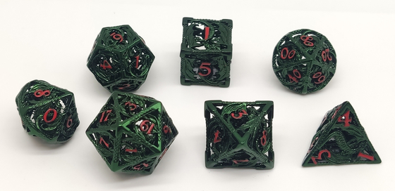 Прочное Handmade крутой кости металла Polyhedral практически для Shadowrun