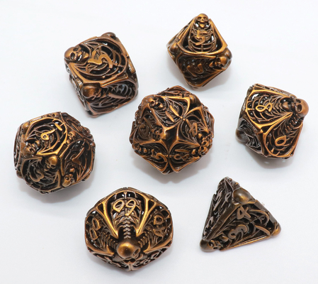 Ясное острое окаймляет мини Polyhedral крепкое кости DND износоустойчивое
