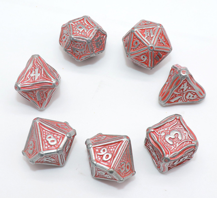 Отполированная кость игры RPG установила универсальное износоустойчивое прочное