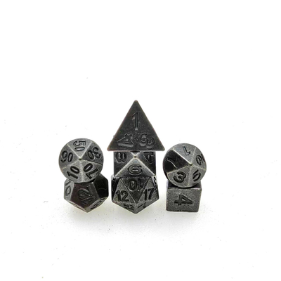 GST Mini PRG Dice Polyhedral Small RPG Role Metal Custom Для DND (Данно-белой и длиннолитной кости)
