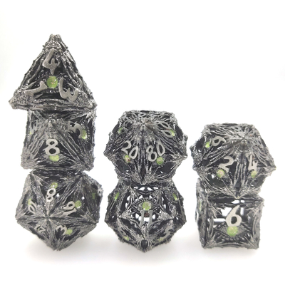 Dice Износостойкий край Смола Портативный для Shadow Run Dungeons and Dragons RPG