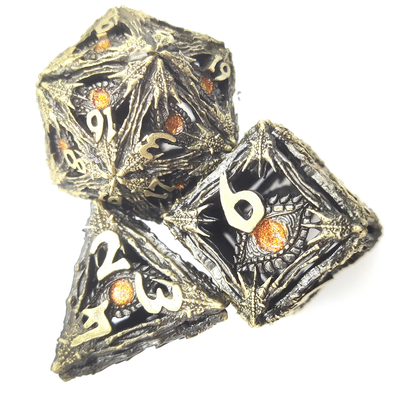 Набор кости универсальной изготовленной на заказ кости прочный DND смолы Polyhedral сделал наборы кости