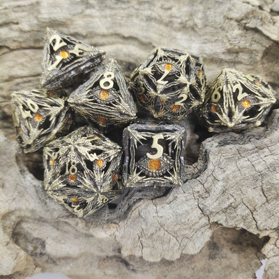 Износостойкие прецизионные игральные кости RPG Острые игральные кости из смолы Практические многогранные