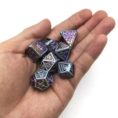 Кость металла Machin слота настольной игры DND Handmade Polyhedral