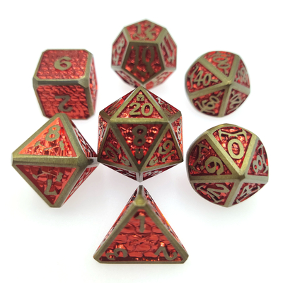 Волшебство роскошь кости DND RPG сбора мини для металла игры семьи Polyhedral