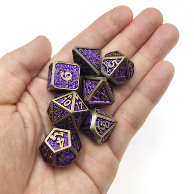 Рука покера высекла покер DND высокотемпературная кость устанавливает Polyhedral