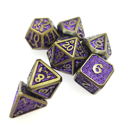Рука покера высекла покер DND высокотемпературная кость устанавливает Polyhedral