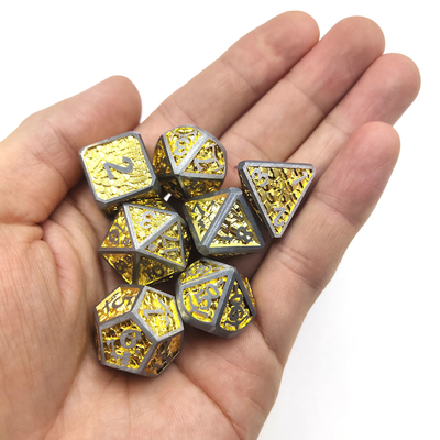 Игра для кости взрослого DND установила высокую температуру RPG мини поставщика Polyhedral