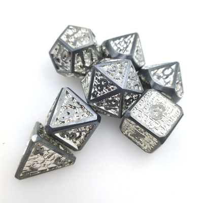 Ясное острое окаймляет Polyhedral кость устанавливает кость смолы настольной игры для подарков