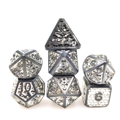 Ясное острое окаймляет Polyhedral кость устанавливает кость смолы настольной игры для подарков