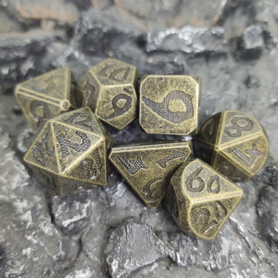 Кость покрасила Polyhedral наборы руководство меля практически универсальный устойчивый диез окаимилось