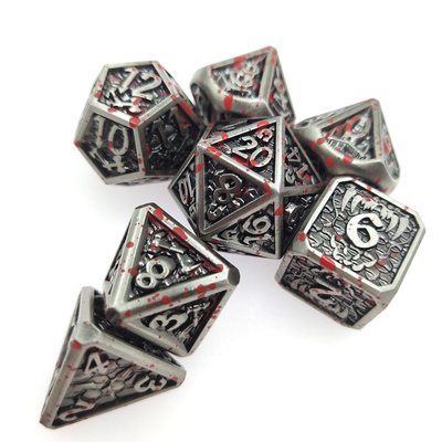 Настольная игра Metal RPG Dice Аккуратные острые края Liqui Ролевые игры в кости