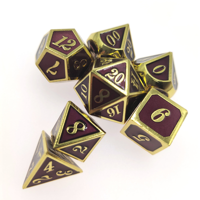 Диез окаймляет восхитительную кость RPG установил Multi кость игры цвета установил носку Polyhedral