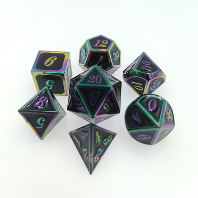 Наборы игральных костей многогранника 12 см, прочные, прочные, 7 шт.