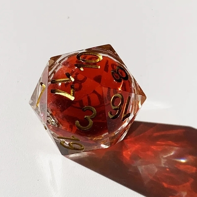 Игры RPG Кровавые кости набор Красный жидкий ядро кости смола Дракон и подземелье