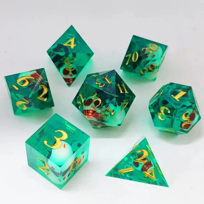 Практически кость RPG естественной смолы установила износоустойчивый легковес