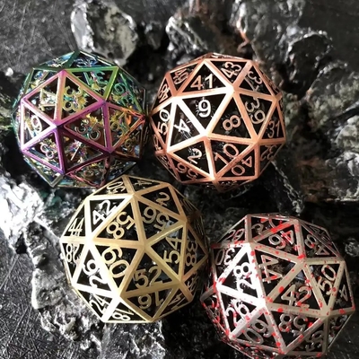 60D Macrobine Zinc Alloy Metal Dice Set настольная игра уникальная DND