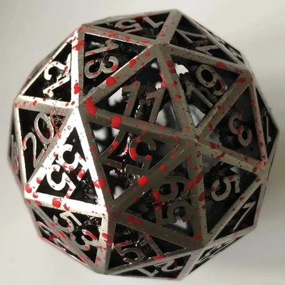 60D Macrobine Zinc Alloy Metal Dice Set настольная игра уникальная DND