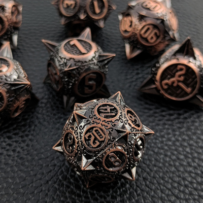 Ретро Медный Метеор Молот Металлические Кости Дракон И Подземелье DND RPG D20
