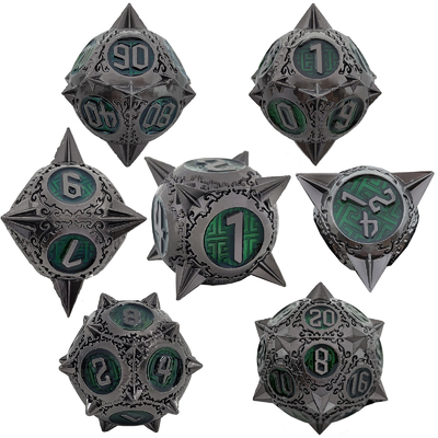 Ретро Медный Метеор Молот Металлические Кости Дракон И Подземелье DND RPG D20