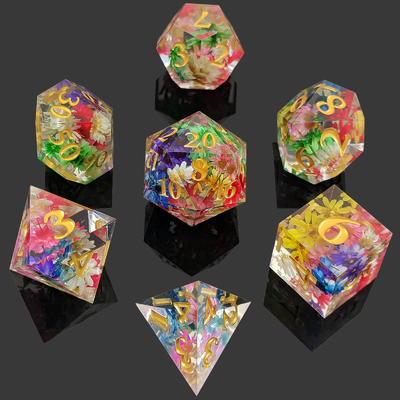 Износоустойчивая кость смолы DND вручает лить Polyhedral острый край