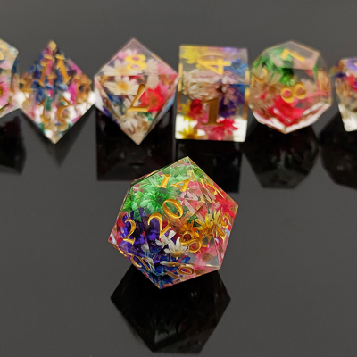 Износоустойчивая кость смолы DND вручает лить Polyhedral острый край