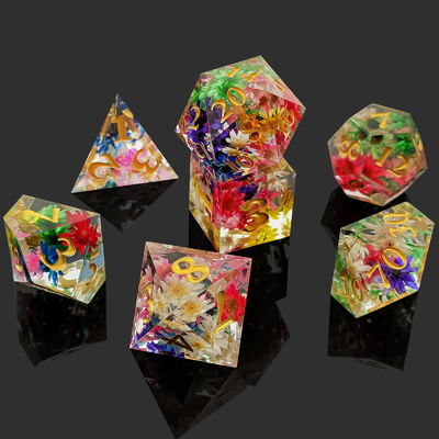 Износоустойчивая кость смолы DND вручает лить Polyhedral острый край