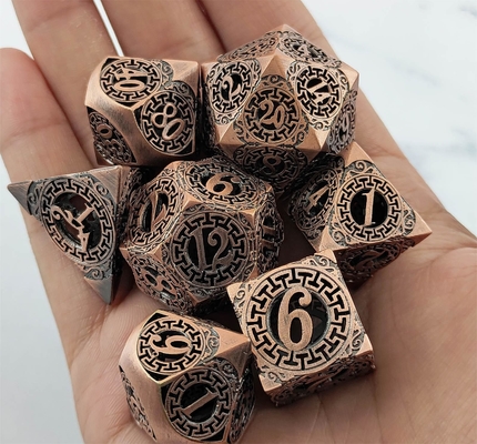 Back To Metal Dice Set Кусалуконо многоликие кости