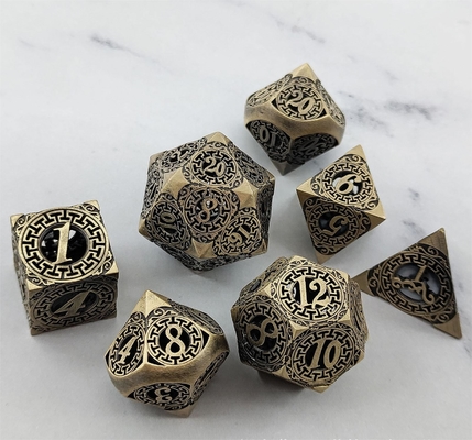 Back To Metal Dice Set Кусалуконо многоликие кости
