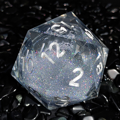 20D Single Resin Running Sand Dice Set Cruzu's Call RPG#DND#Coc (Одноразмерная смола)