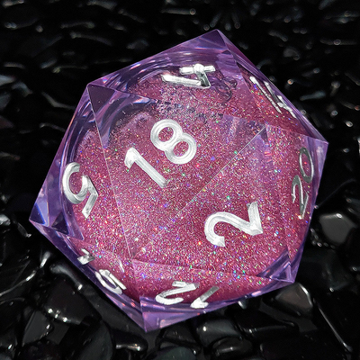 20D Single Resin Running Sand Dice Set Cruzu's Call RPG#DND#Coc (Одноразмерная смола)