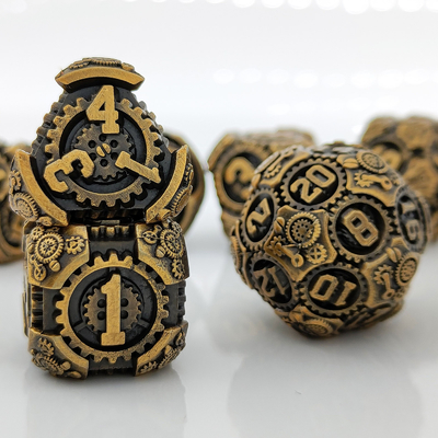 Metal Gear Dice Set DND Dungeons And Dragons TRPG Многогранные кости D6 Таблица