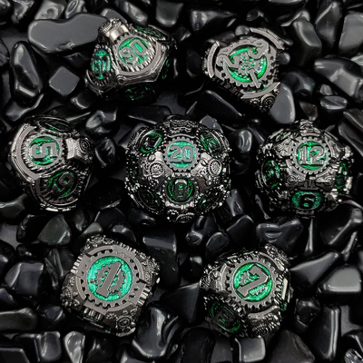 Metal Gear Dice Set DND Dungeons And Dragons TRPG Многогранные кости D6 Таблица