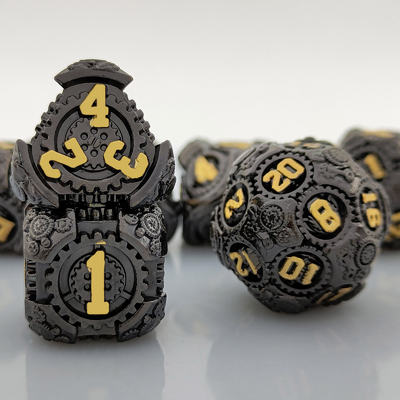 Metal Gear Dice Set DND Dungeons And Dragons TRPG Многогранные кости D6 Таблица