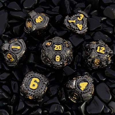 Metal Gear Dice Set DND Dungeons And Dragons TRPG Многогранные кости D6 Таблица