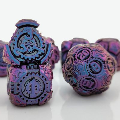 Metal Gear Dice Set DND Dungeons And Dragons TRPG Многогранные кости D6 Таблица
