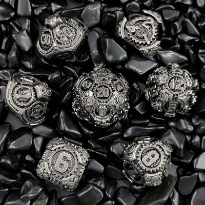 Metal Gear Dice Set DND Dungeons And Dragons TRPG Многогранные кости D6 Таблица