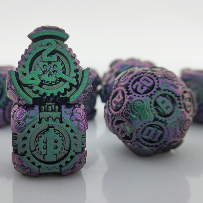 Metal Gear Dice Set DND Dungeons And Dragons TRPG Многогранные кости D6 Таблица