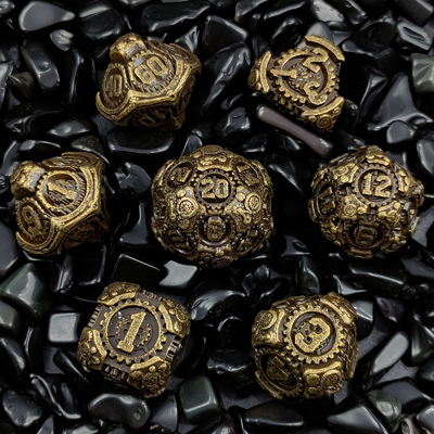 Metal Gear Dice Set DND Dungeons And Dragons TRPG Многогранные кости D6 Таблица