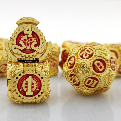 Metal Gear Dice Set DND Dungeons And Dragons TRPG Многогранные кости D6 Таблица