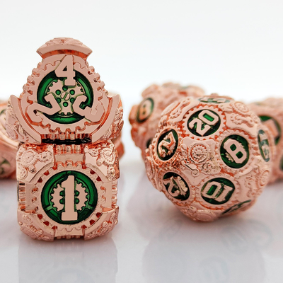 Metal Gear Dice Set DND Dungeons And Dragons TRPG Многогранные кости D6 Таблица