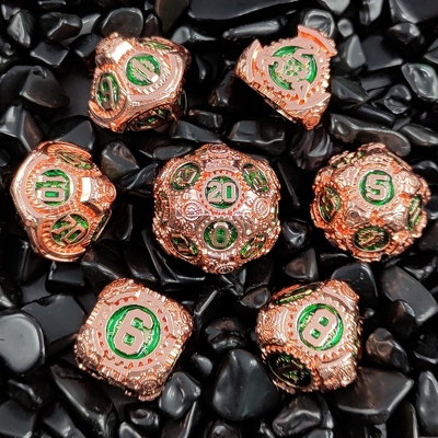 Metal Gear Dice Set DND Dungeons And Dragons TRPG Многогранные кости D6 Таблица