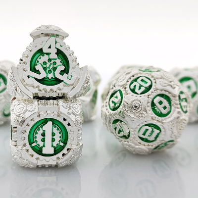 Metal Gear Dice Set DND Dungeons And Dragons TRPG Многогранные кости D6 Таблица