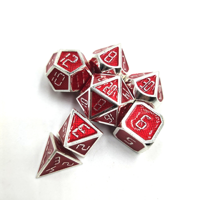 Time Digital Solid Metal Dice Dragon And Dungeon DND RPG COC (Сложная металлическая кости времени)