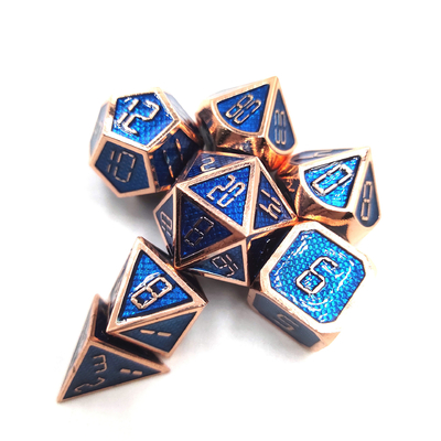 Time Digital Solid Metal Dice Dragon And Dungeon DND RPG COC (Сложная металлическая кости времени)